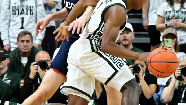 UConn downs MSU in exhibition as Jeremy Fears Jr. plays through pain