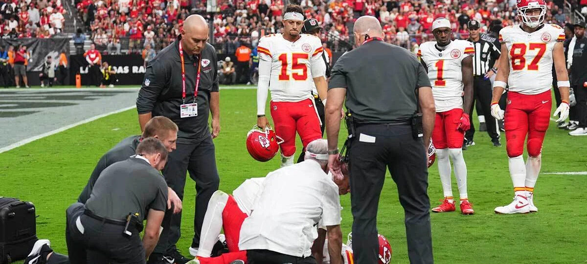 Chiefs’ Patrick Mahomes sends heartfelt message for injured Tyquan Thornton