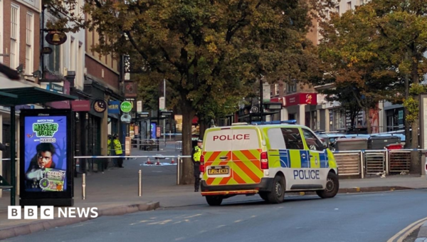 Police officer in hospital after being shot in Nottingham