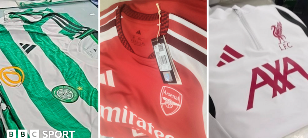 Inside the £1-an-hour official football shirt factories