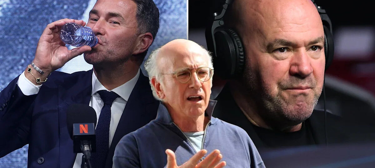 Watch Eddie Hearn's pretty, pretty, pretty good takedown of Dana White