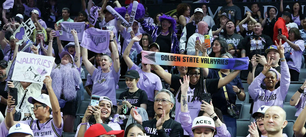 Aces won’t say why mascot dumped popcorn on Valkyries star’s family
