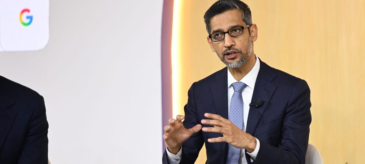 Sundar Pichai says Google is far from the ‘end state’ of self-improving AI