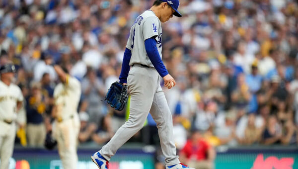 A rare and shocking stinker from Yoshinobu Yamamoto, combined with another no-show from the offense, puts Dodgers into 0-2 hole in NLCS vs. Brewers