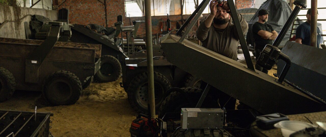 A Ukrainian war robot used AI to complete a 12-mile supply run almost entirely on its own. The unit says it's a combat first.