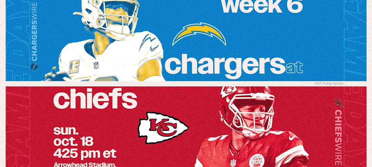 How to watch Chiefs vs Chargers today: Time, TV channel for NFL Week 6