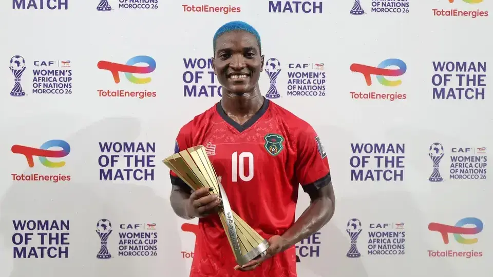 Temwa Chawinga becomes first African woman to finish in Ballon d’Or top 10