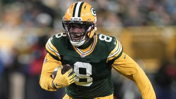 Fans are roasting Packers’ Josh Jacobs for doing handcuffs celebration after TD in vs. Panthers