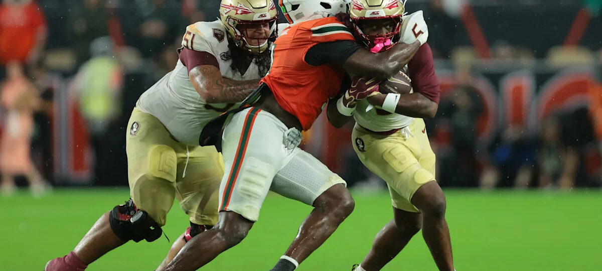 Miami linebacker Mohamed Toure injured in FSU game. What we know