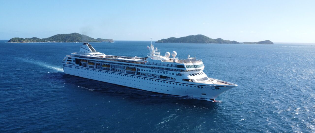 Take a look inside the 'never-ending' Villa Vie Residences Odyssey cruise ship stranded in Cambodia