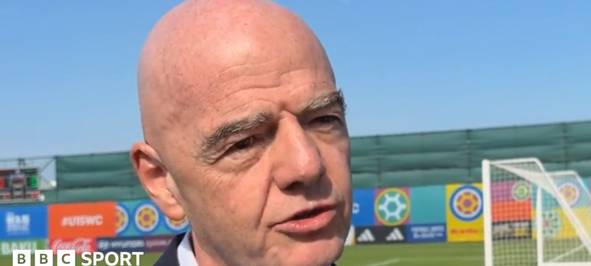 Infantino tells BBC Sport he is backed by 'vast majority' of world football