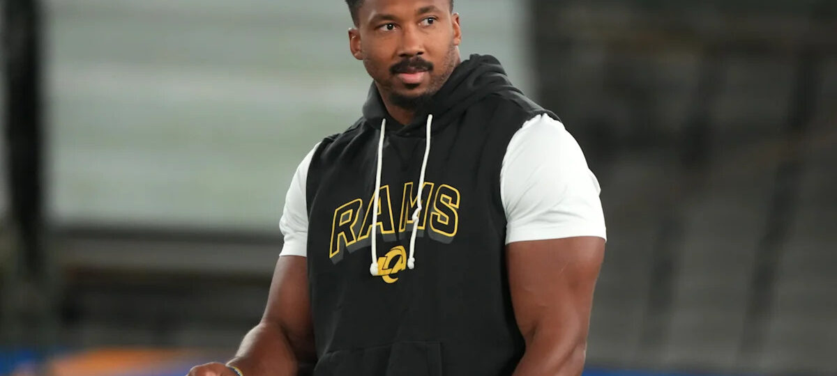 Rams OLB Myles Garrett likely to return to practice next week
