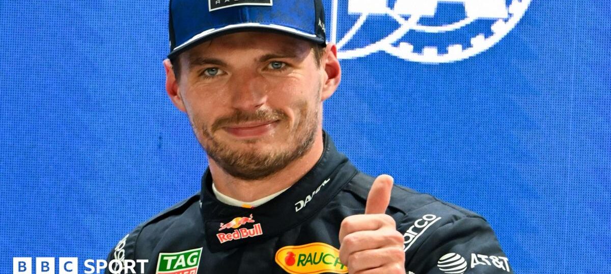 Verstappen on sprint pole after another settings issue