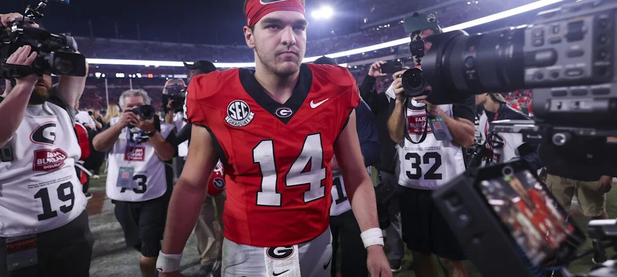 Georgia football’s Gunner Stockton injury update after concussion scare vs. Auburn