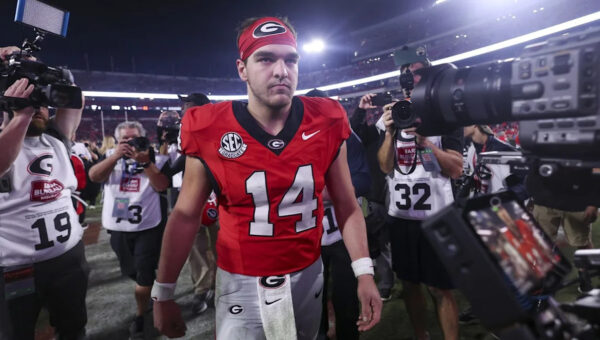 Georgia football’s Gunner Stockton injury update after concussion scare vs. Auburn