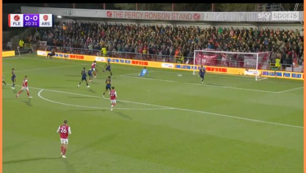 (Videos): Arsenal beaten on penalties by Fleetwood in cup stunner