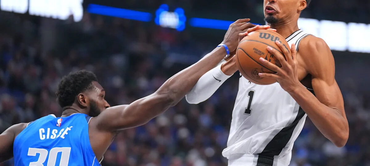 Wembanyama, Harper lead Spurs past short-handed Mavericks 122-106 for their first victory