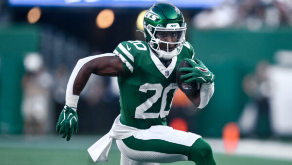 Is Breece Hall playing today? Injury update, Braelon Allen start or sit advice for Week 7