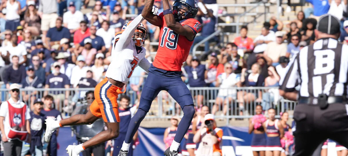 UConn football rallies for injured Javon Brown in OT loss to Syracuse