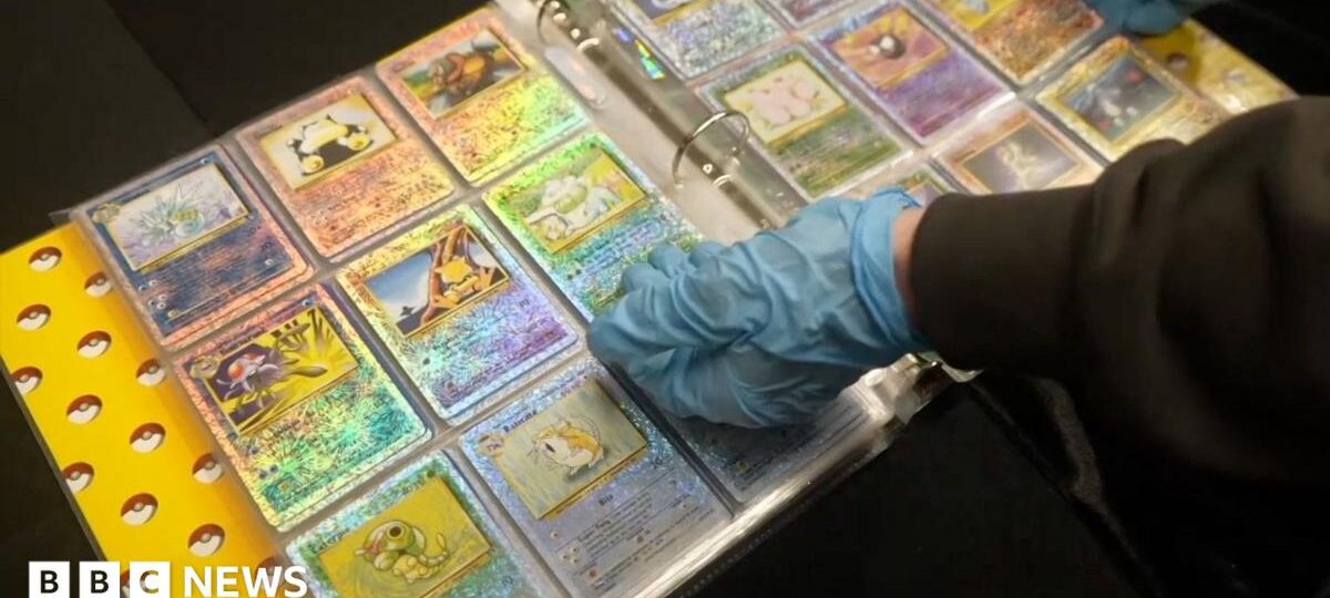 See the Pokémon cards that made a retired decorator a millionaire