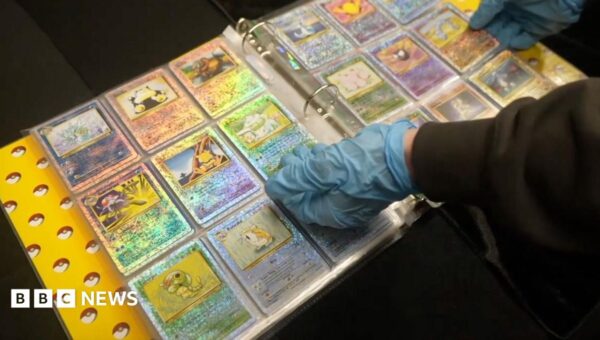 See the Pokémon cards that made a retired decorator a millionaire