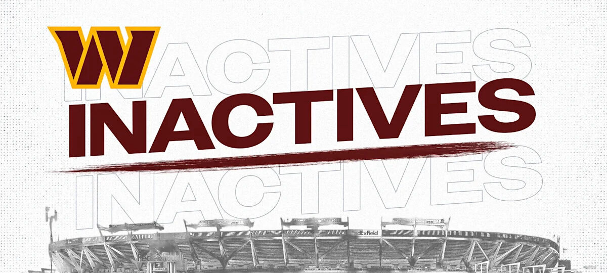 Commanders vs. Giants Week 5 inactives: Is Terry McLaurin active?