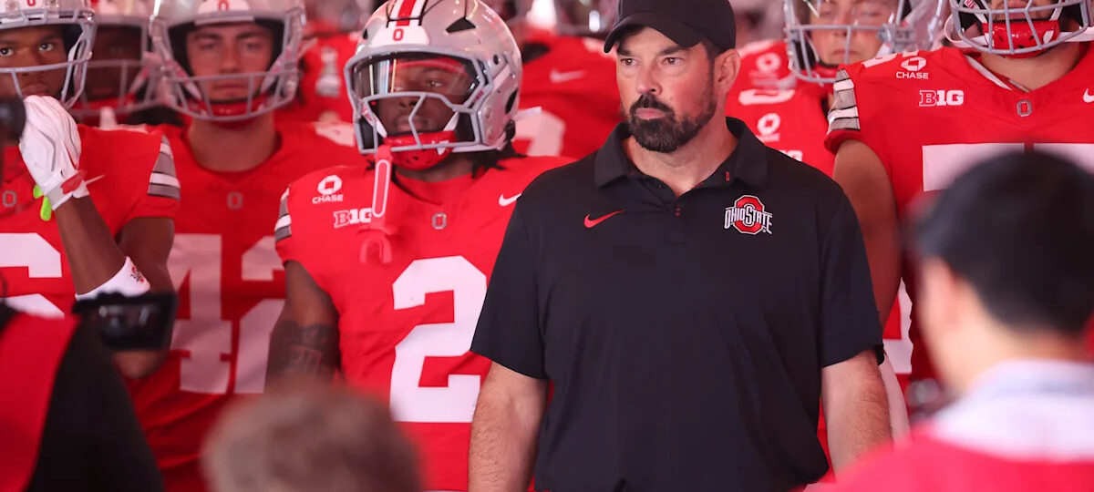 WATCH: Ohio State coach Ryan Day reflects, previews Maryland game