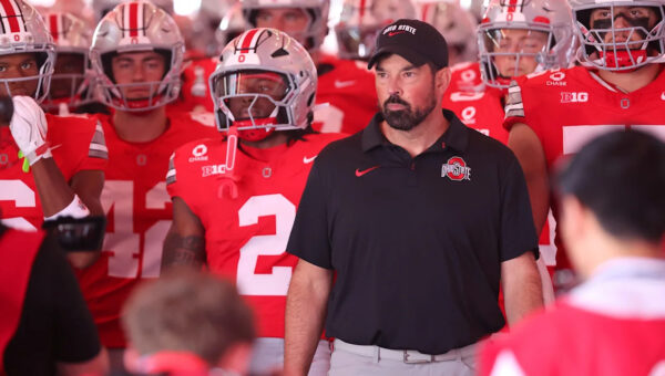 WATCH: Ohio State coach Ryan Day reflects, previews Maryland game