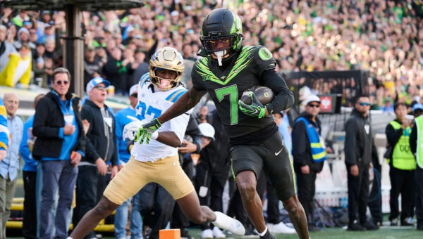 Oregon’s Evan Stewart remains doubtful for Nebraska clash