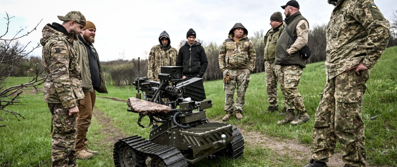Ukraine's war robots keep soldiers out of danger, but humans still risk their lives to keep them running