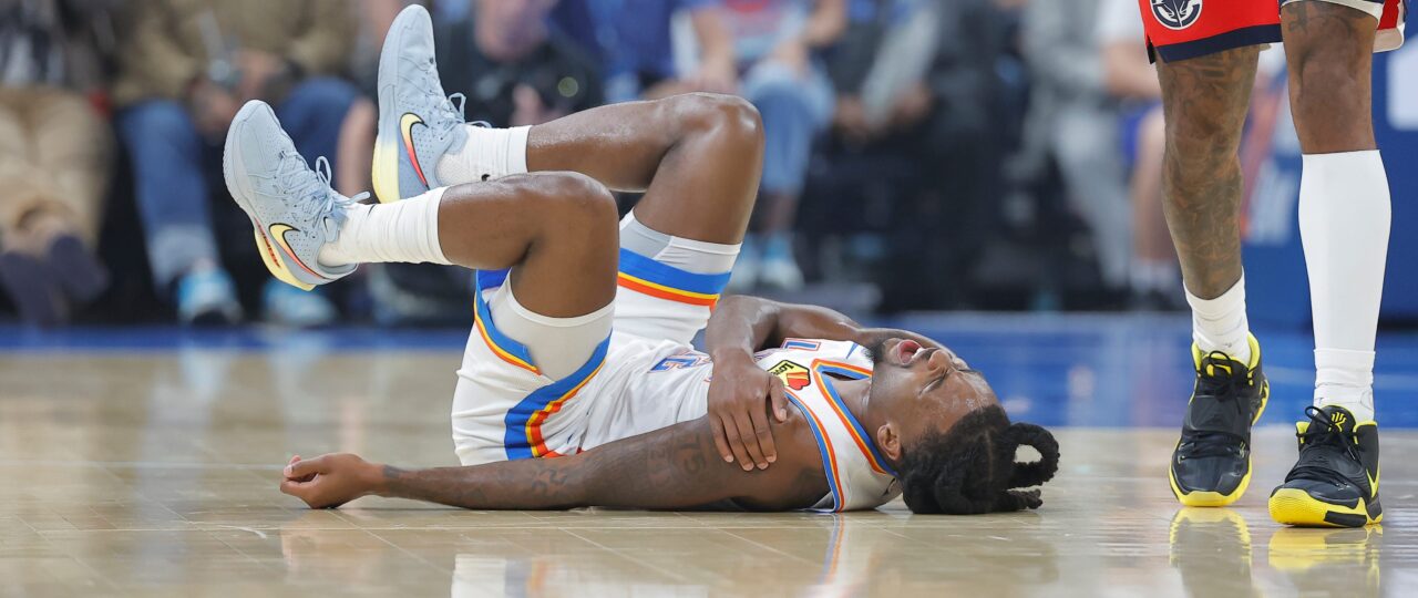 Cason Wallace sustains shoulder injury in OKC's win over Clippers