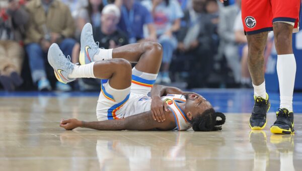 Cason Wallace sustains shoulder injury in OKC’s win over Clippers