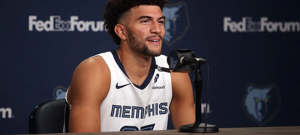 Watch Grizzlies rookie Cameron Boozer swish in first career NBA preseason bucket in style