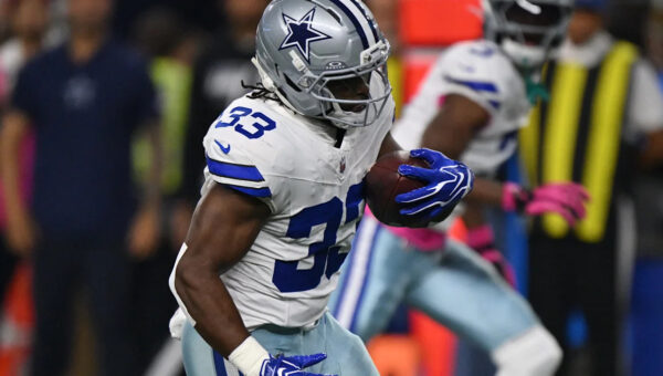 WATCH: Javonte Williams gets Cowboys on the board on TNF vs Bucs