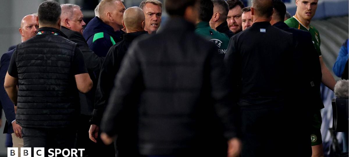 Israel 'tried to intimidate' Irish amid spitting row - Hallgrimsson