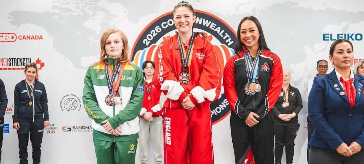 Commonwealth gold medal for student powerlifter