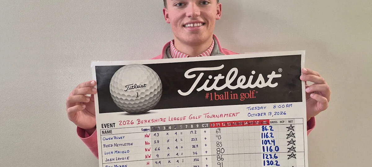 Northwestern golf claims 1st Berkshire League title since 2008, led by Owen Ruwet