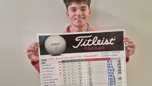 Northwestern golf claims 1st Berkshire League title since 2008, led by Owen Ruwet