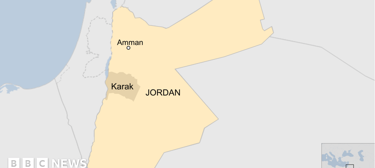 Seven shot dead by gunmen at church funeral in Jordan, state media say