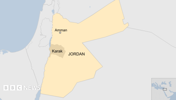 Seven shot dead by gunmen at church funeral in Jordan, state media say