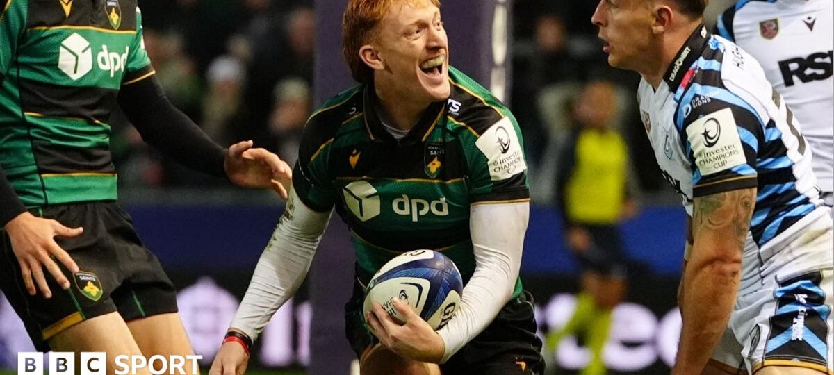 Northampton beat Cardiff for only English win of Champions Cup openers