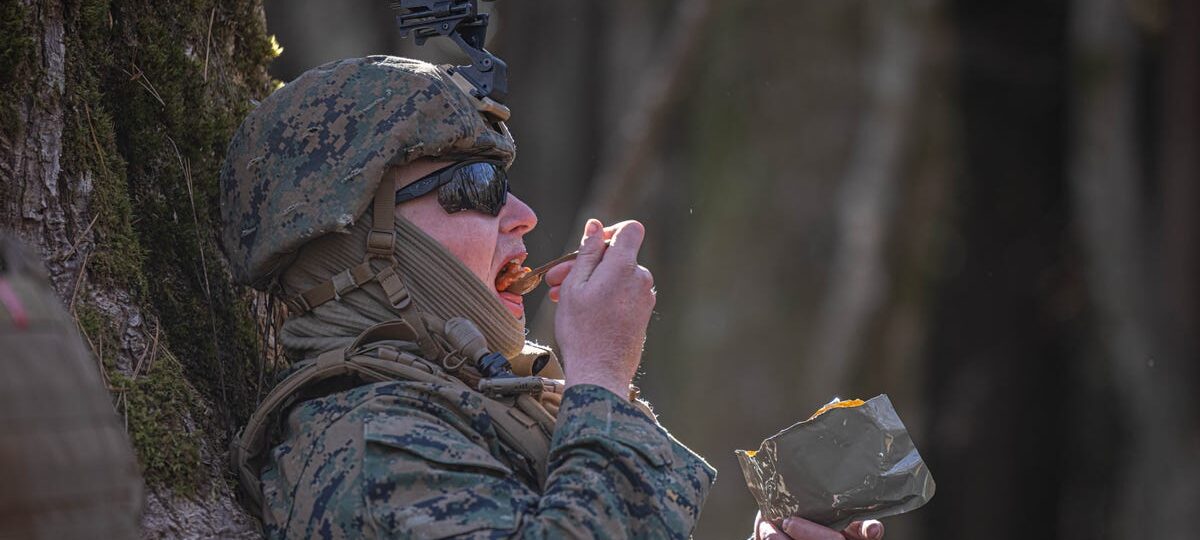 The military shrank the MRE for a future fight. Now it’s deploying the new food rations with troops on the ground.