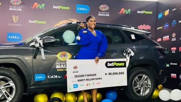 BBNaija season 11 winner, Temi Nkem receives N90m, new SUV [VIDEO]