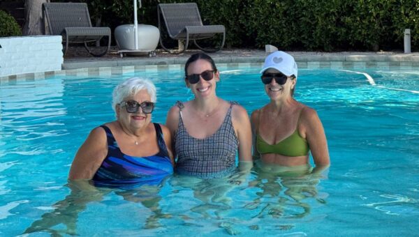 I'm pregnant and work out with my mom and 83-year-old grandma. We've found classes that work for all of our abilities.