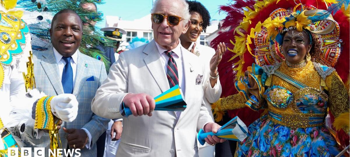 Watch: King dances in the streets of the Bahamas capital