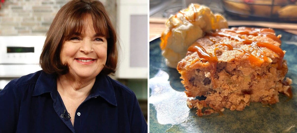 I made Ina Garten’s easy apple spice cake. It’s the perfect dessert for fall.