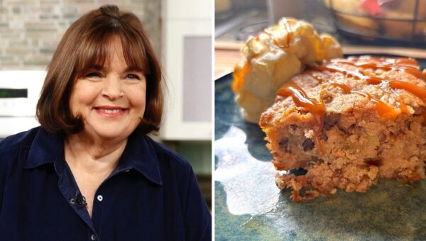 I made Ina Garten’s easy apple spice cake. It’s the perfect dessert for fall.