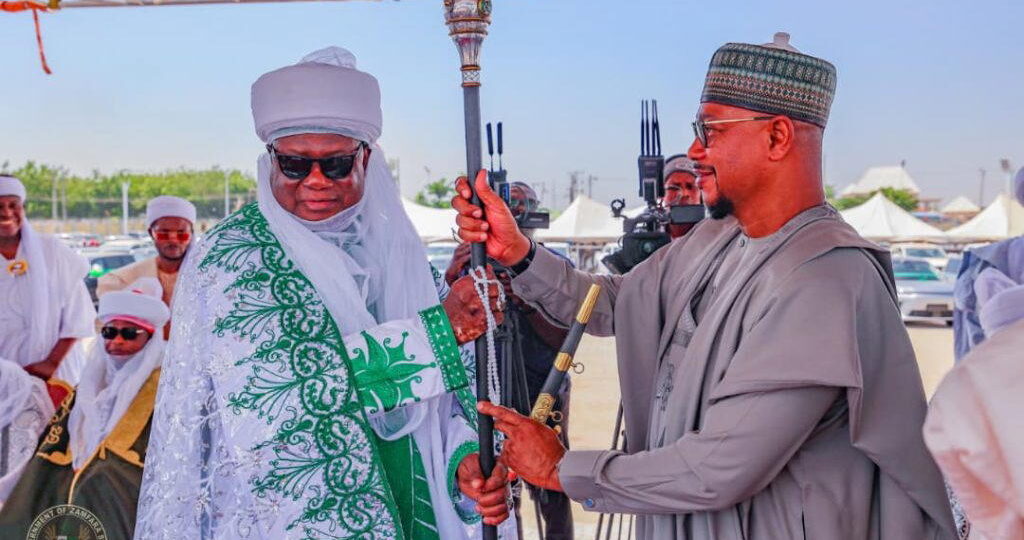 Gov. Lawal presents staff of office, vehicles to 19 Zamfara emirs