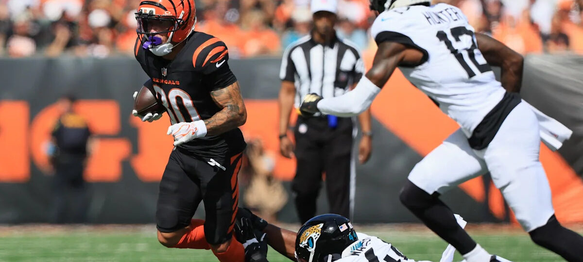 Chase Brown more involved in pass game in Week 4