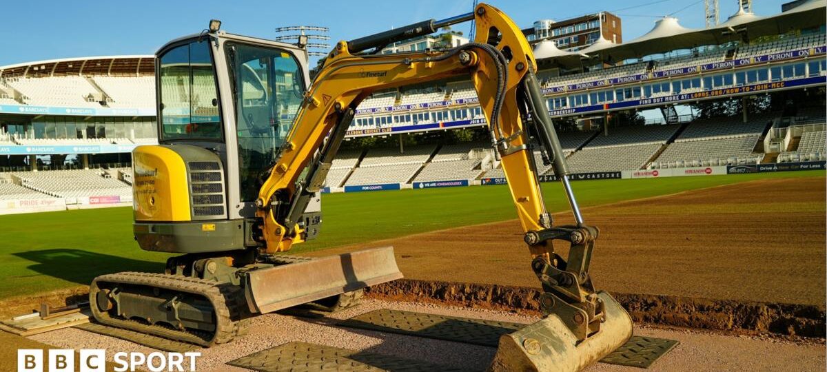 Why has Lord's dug up its pitch and what comes next?
